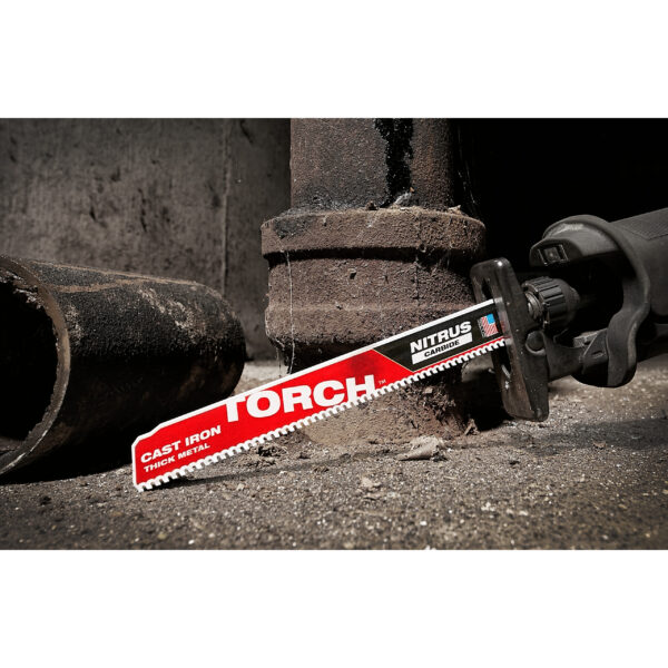 Milwaukee Säbelsägeblatt 230x8 mm TORCH NITRUS (5) – Bild 2