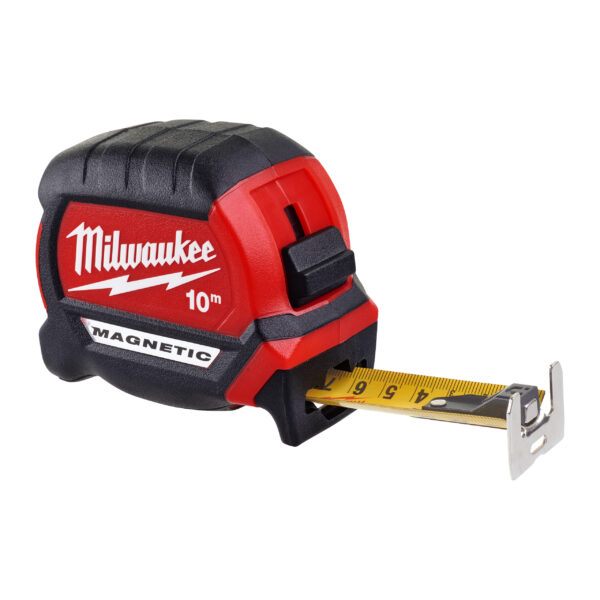 Milwaukee Premium-Bandmaß 10 m,27 mm breit magnet. – Bild 2