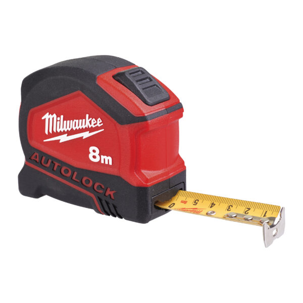 Milwaukee Pro-Compact Bandmaß 8m Autolock – Bild 3