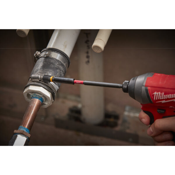 Milwaukee Magnetbithalter 1/4"Hex 152 mm SHOCKWAVE – Bild 2