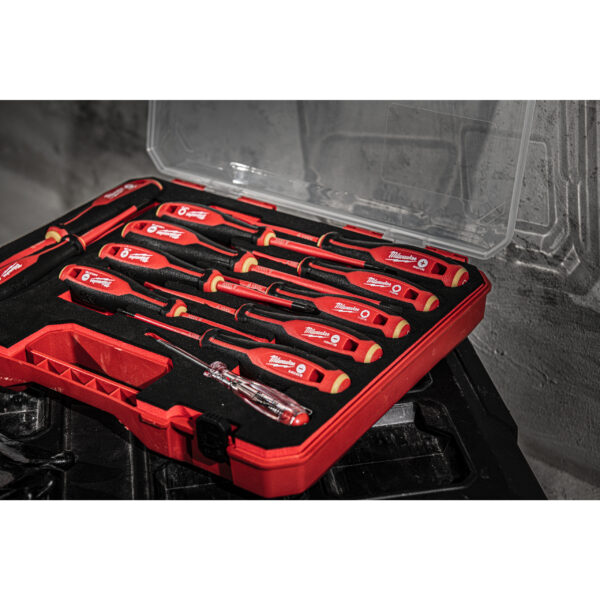 Milwaukee Tri-Lobe Schraubendr.VDE Set 5-tlg SL/PZ – Bild 3