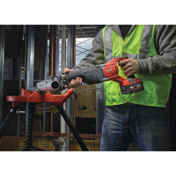 Milwaukee M18BSX-402C AKKU-SAEBELSAEGE – Bild 7