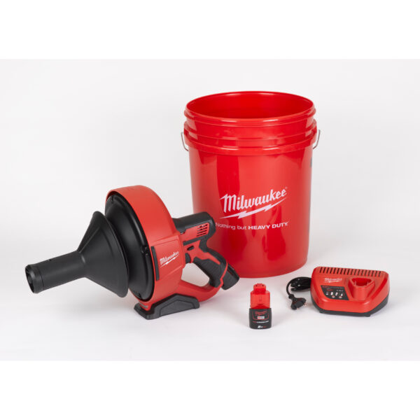 Milwaukee M12BDC8-202C AkkuRohrreinigungsgerät