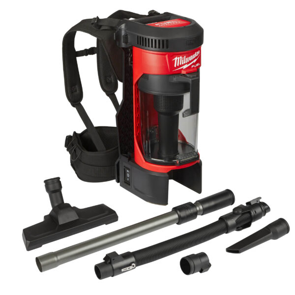 Milwaukee M18FBPV-0 AK.RUCKSACKSTAUBSAUGER – Bild 4