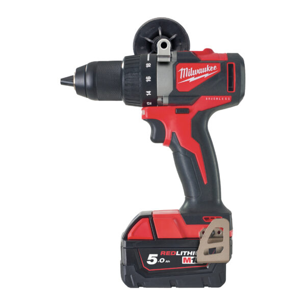 Milwaukee M18BLDD2-502X AKKU-BOHRSCHRAUBER – Bild 2