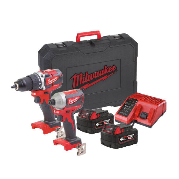 Milwaukee M18CBLPP2B-402C SET POWERPACK