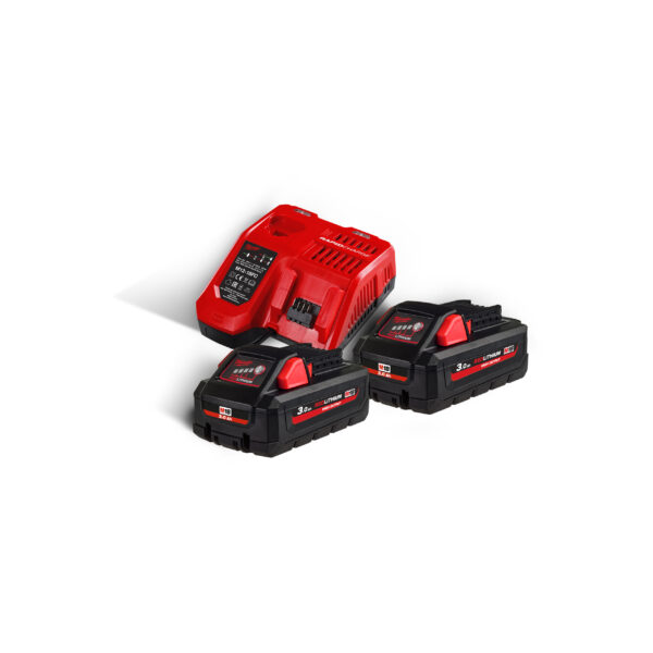 Milwaukee M18HNRG-302 AKKUS + LADEGERÄT – Bild 2