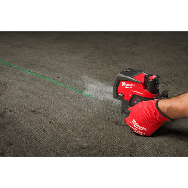 Milwaukee M12CLLP-301C Kreuzlinienlaser mit Lot – Bild 7