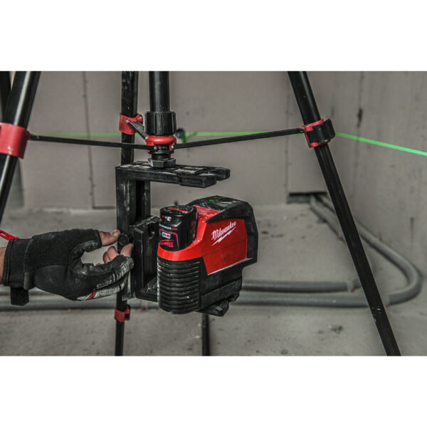 Milwaukee M12CLLP-0C Kreuzlinienlaser mit Lot – Bild 4