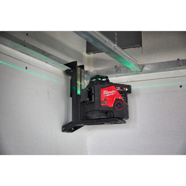 Milwaukee M123PL-401C Kreuzlinienlaser 3 x 360° – Bild 7