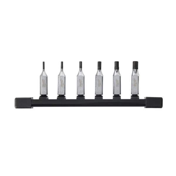 Milwaukee Innens. Bit-Steckeins. metr 1/4" Set (6)