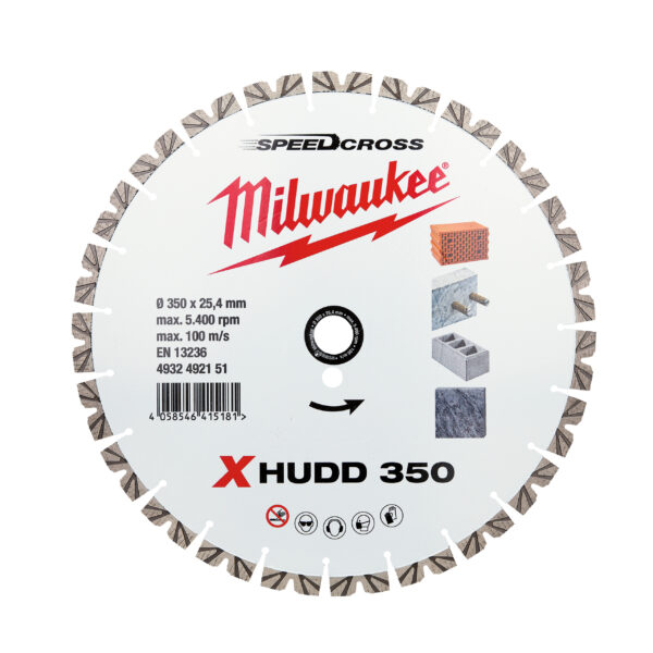 Milwaukee Speedcross Diamanttrenns. XHUDD 350mm