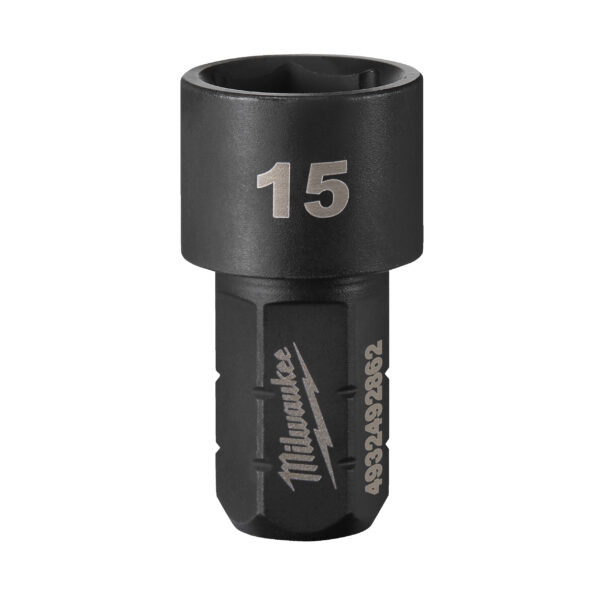 Milwaukee 15-mm-Durchgangs-Stecknuss