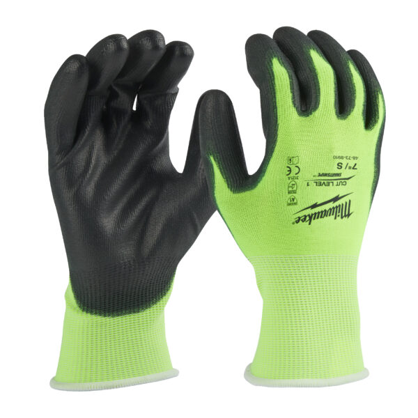 Milwaukee Schnittschutzhands.Kl.A 10/XL HiVis(12)
