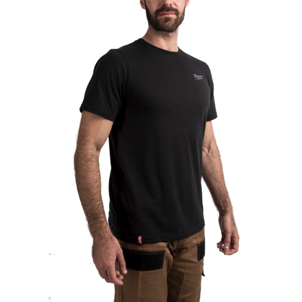 Milwaukee HTSSBL-XL Hybrid-T-Shirt schwarz – Bild 2