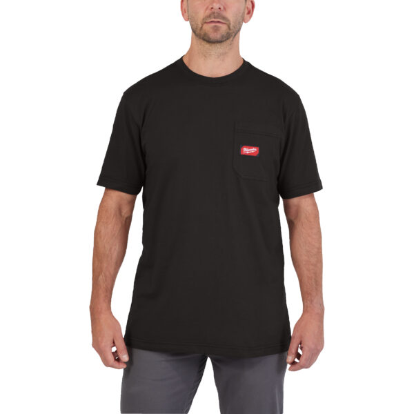 Milwaukee WTSSBL-XXL Arbeits-T-Shirt schwarz