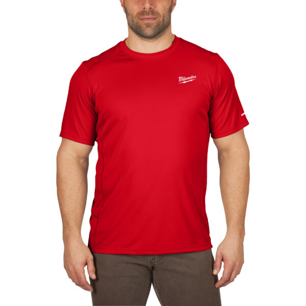 Milwaukee WWSSRD-XL Funktions-T-Shirt rot – Bild 2