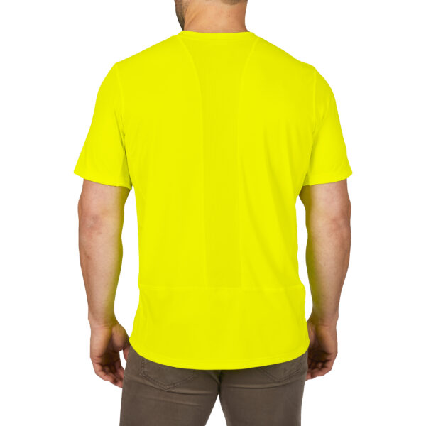 Milwaukee WWSSYL-XXL Funktions-T-Shirt gelb