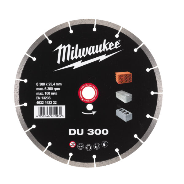 Milwaukee Diamanttrennscheibe DU300