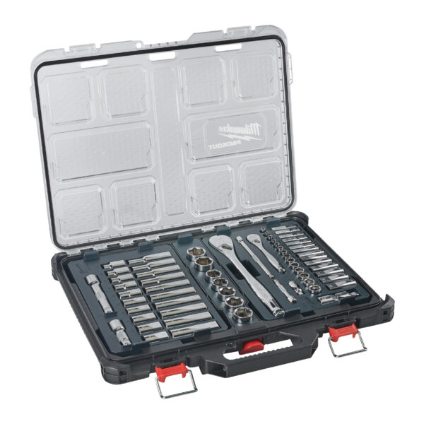 Milwaukee Ratschen- , Steckschl. Set 1/4" und 1/2" – Bild 3