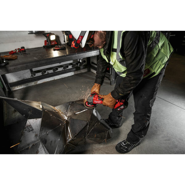 Milwaukee M18FSAG125XB-0 Akku-Winkelschleifer – Bild 3