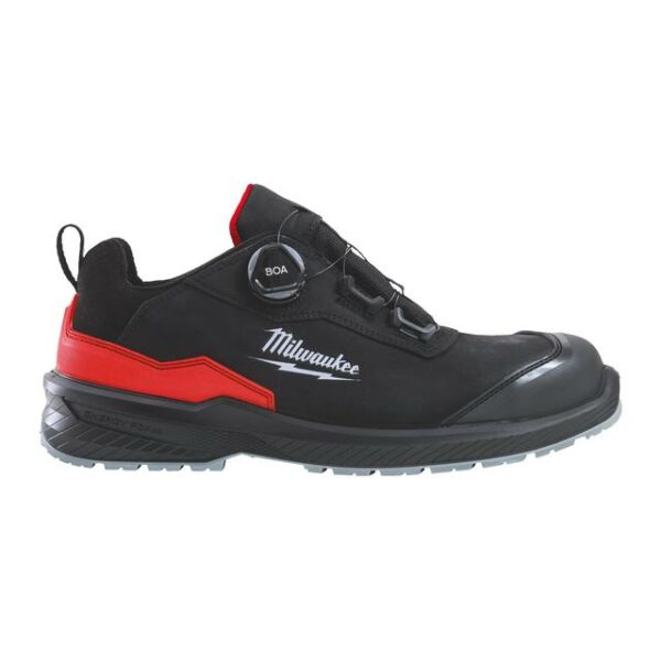 Milwaukee FLEXTRED S3S Halbschuh BOA Leder SW Gr43 – Bild 2