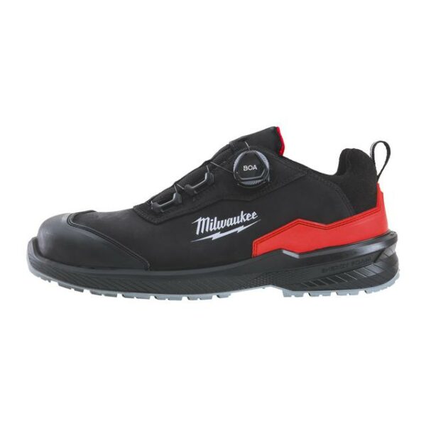 Milwaukee FLEXTRED S3S Halbschuh BOA Leder SW Gr43 – Bild 3