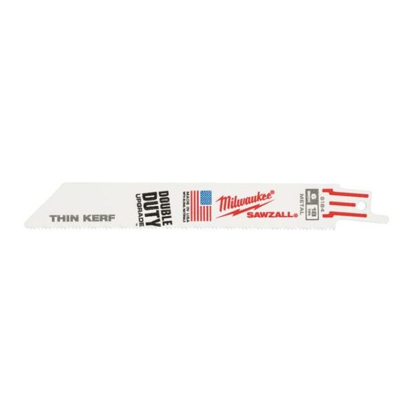 Milwaukee 150MM X 18 TPI -5PC SAEBELSAEGEBLATT