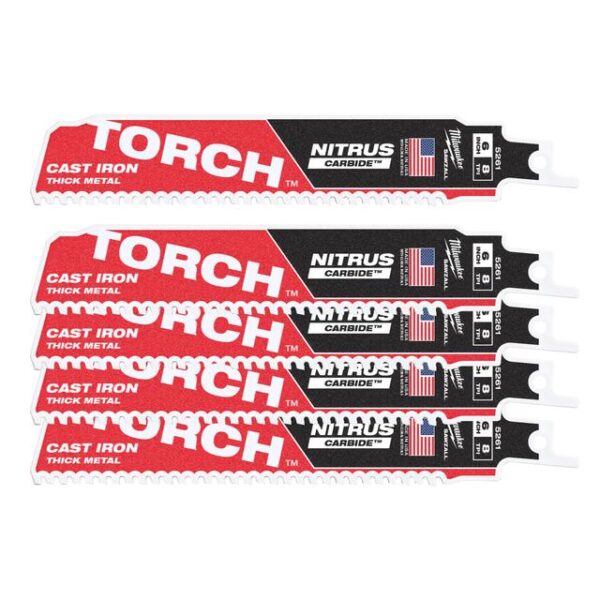 Milwaukee Säbelsägeblatt 150x8 mm TORCH HM (5) – Bild 4