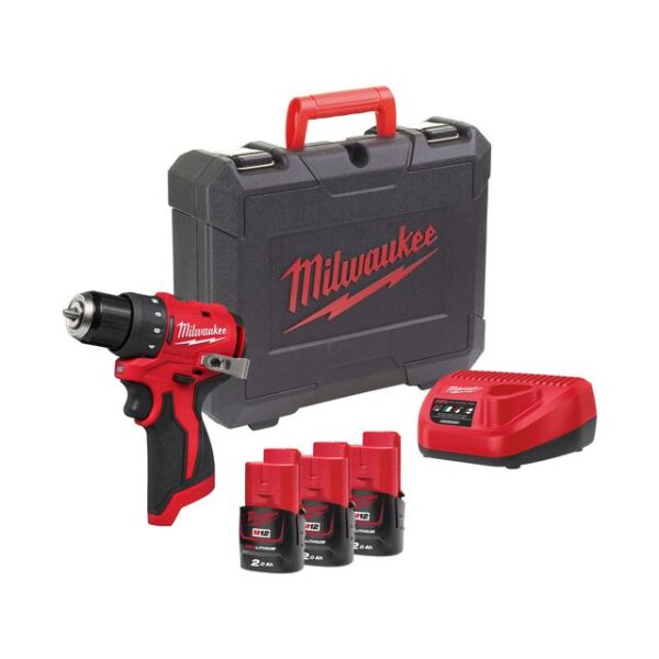Milwaukee M12BLDDRC-203C Akku-Bohrschrauber – Bild 7