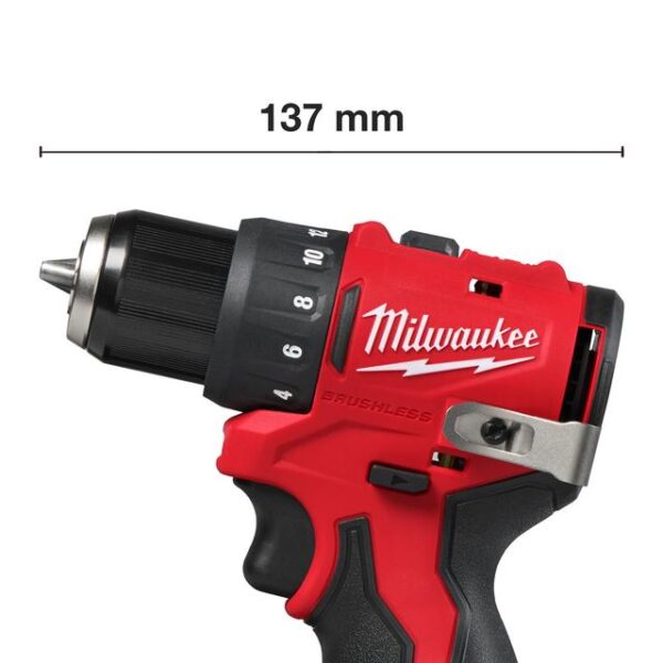 Milwaukee M12BLDDRC-202C Akku-Bohrschrauber – Bild 5