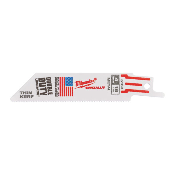 Milwaukee 100MM X 18 TPI -5PC SAEBELSAEGEBLATT