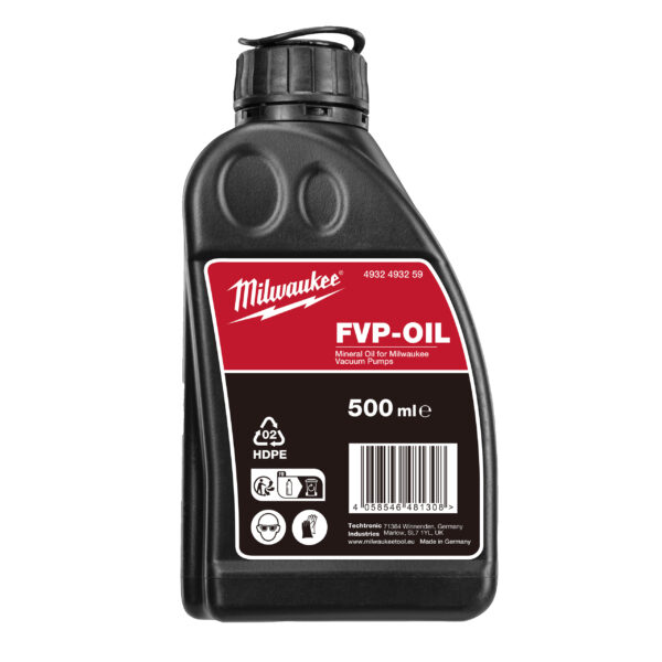 Milwaukee Mineralöl für Vakuumpumpen 500ml