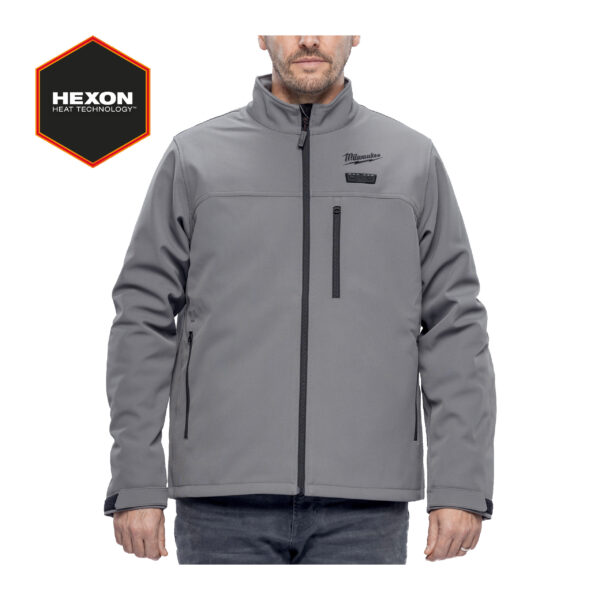 Milwaukee M12HJGR6-0(L) HEATED JACKET GREY