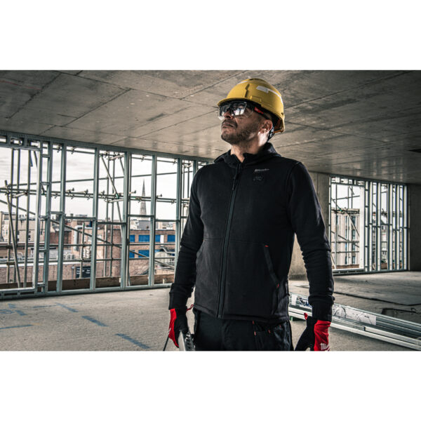 Milwaukee M12HHBL5-0(L) HEATED HOODIE BLACK – Bild 3