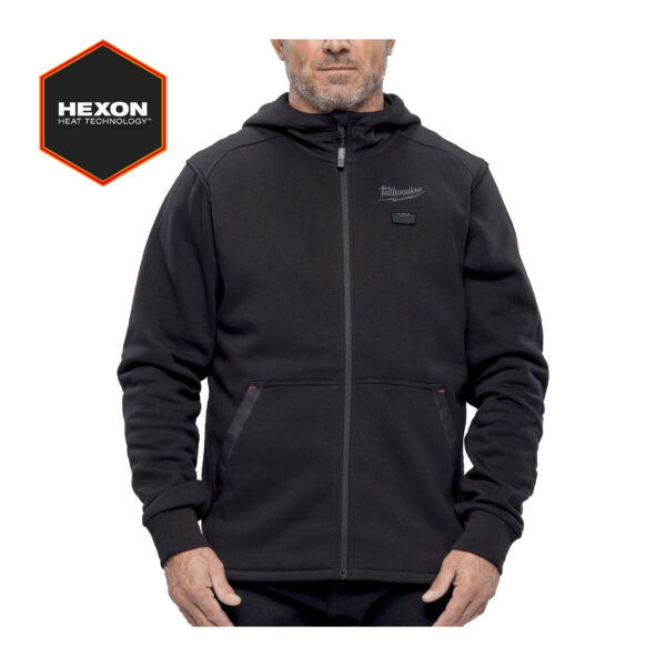 Milwaukee M12HHBL5-0(L) HEATED HOODIE BLACK