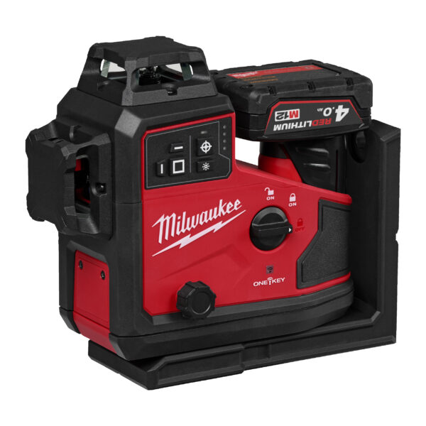 Milwaukee M12A3PLO-401C Akku-Laser – Bild 4