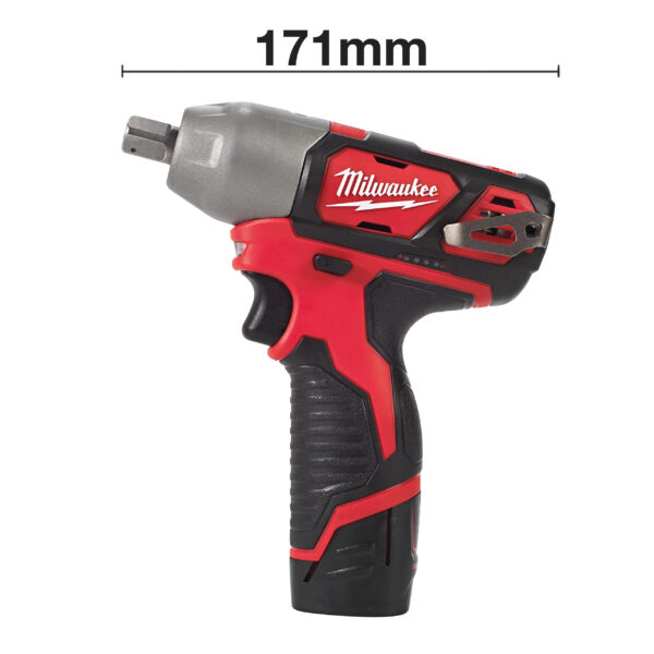 Milwaukee M12BIW12-202C AK.-SCHLAGSCHRAUBER – Bild 2