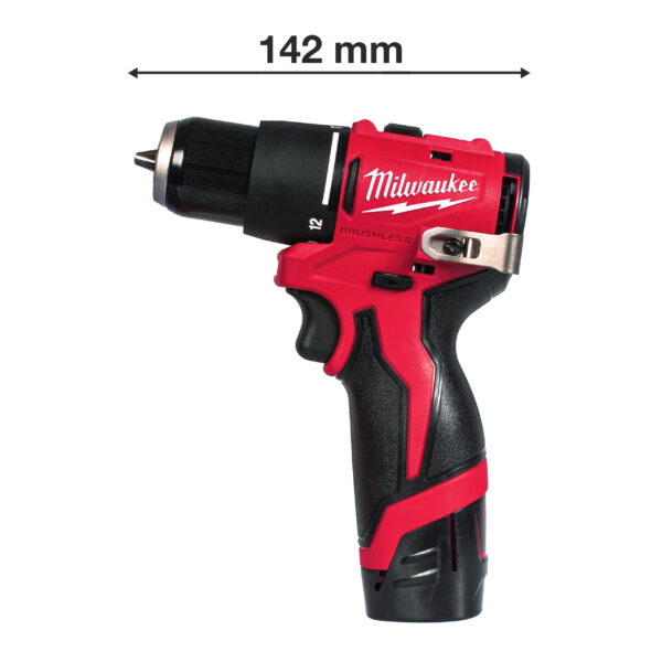Milwaukee M12BLPDRC-202C BATT PERCUSSION DRILL – Bild 7