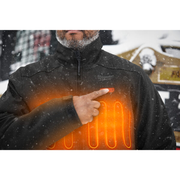Milwaukee M12HJBL5-0(XXL) HEIZBARE JACKE – Bild 2