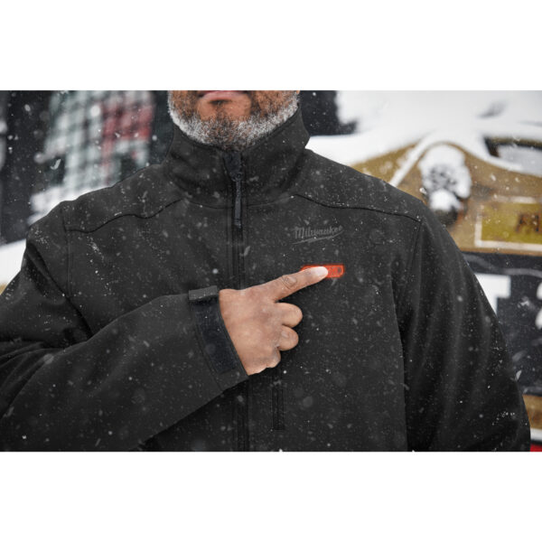 Milwaukee M12HJBL5-0(XXL) HEIZBARE JACKE – Bild 3