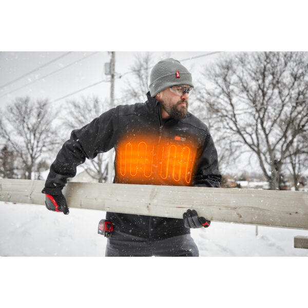 Milwaukee M12HJBL5-0(XXL) HEIZBARE JACKE – Bild 6