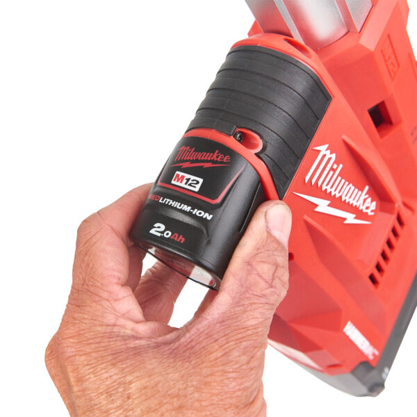 Milwaukee M12UDEL-201B Akku-Absaugsystem – Bild 10