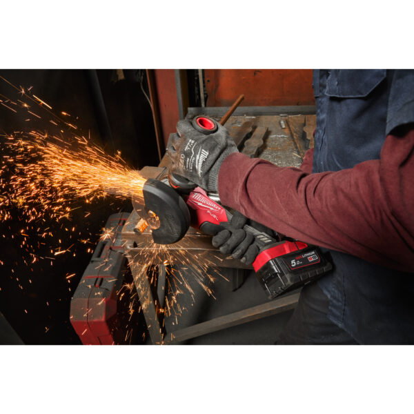 Milwaukee M18FSAG125X-0 Akku-Winkelschleifer – Bild 3